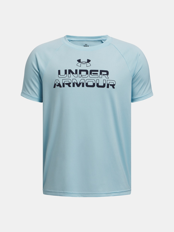 Under Armour Chlapčenské tričko Under Armour UA Tech Split Wordmark SS