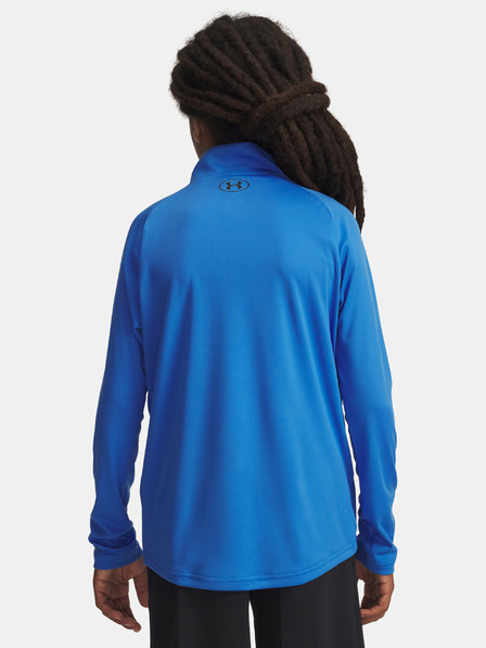 Under Armour Chlapčenské tričko Under Armour UA Tech 2.0 1/2 Zip-BLU