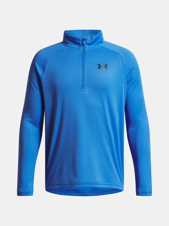 Under Armour Chlapčenské tričko Under Armour UA Tech 2.0 1/2 Zip-BLU