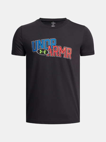 Under Armour Chlapčenské tričko Under Armour UA OVERLAY WM SS-BLK