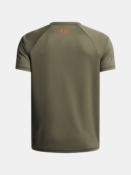 Under Armour Chlapčenské tričko Under Armour UA Tech Split Wordmark SS-GRN