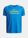 Under Armour Chlapčenské tričko Under Armour UA Tech Split Wordmark SS-BLU