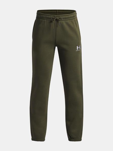 Under Armour Chlapčenské tepláky Under Armour B Icon Flc Jogger Taping-GRN