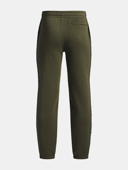 Under Armour Chlapčenské tepláky Under Armour B Icon Flc Jogger Taping-GRN