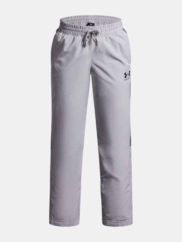 Under Armour Chlapčenské športové nohavice Under Armour UA B Rival Wvn Pant-GRY