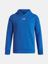 Under Armour Chlapčenská mikina Under Armour UA Rival Fleece Hoodie-BLU