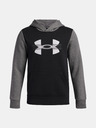 Under Armour Chlapčenská mikina Under Armour UA Rival Flc Cblck Grphc HD-BLK