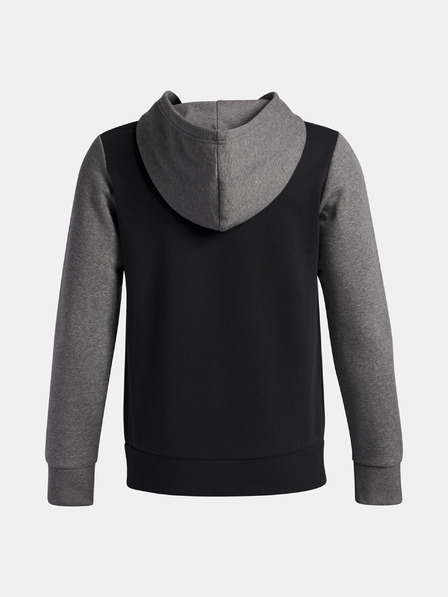 Under Armour Chlapčenská mikina Under Armour UA Rival Flc Cblck Grphc HD-BLK