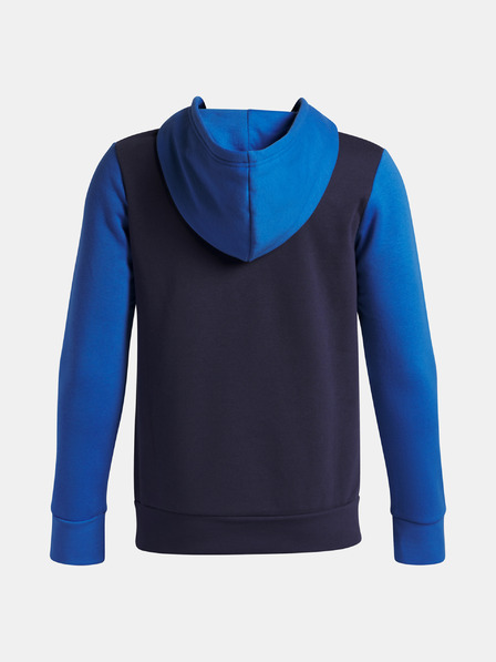 Under Armour Chlapčenská mikina Under Armour UA Rival Flc Cblck Grphc HD-BLU