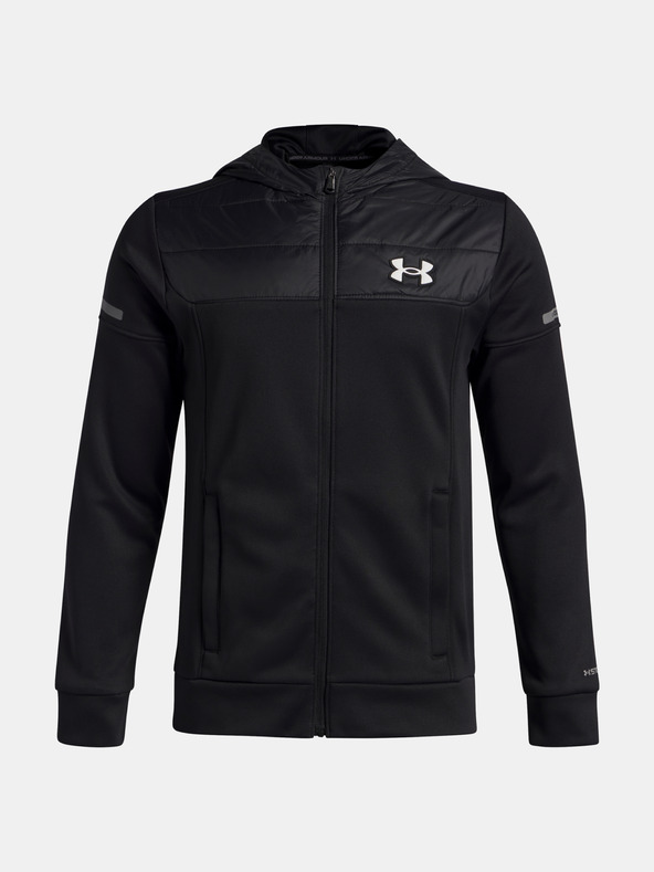 Under Armour Chlapčenská mikina Under Armour UA Armour Flc Pro Utility FZ-BLK