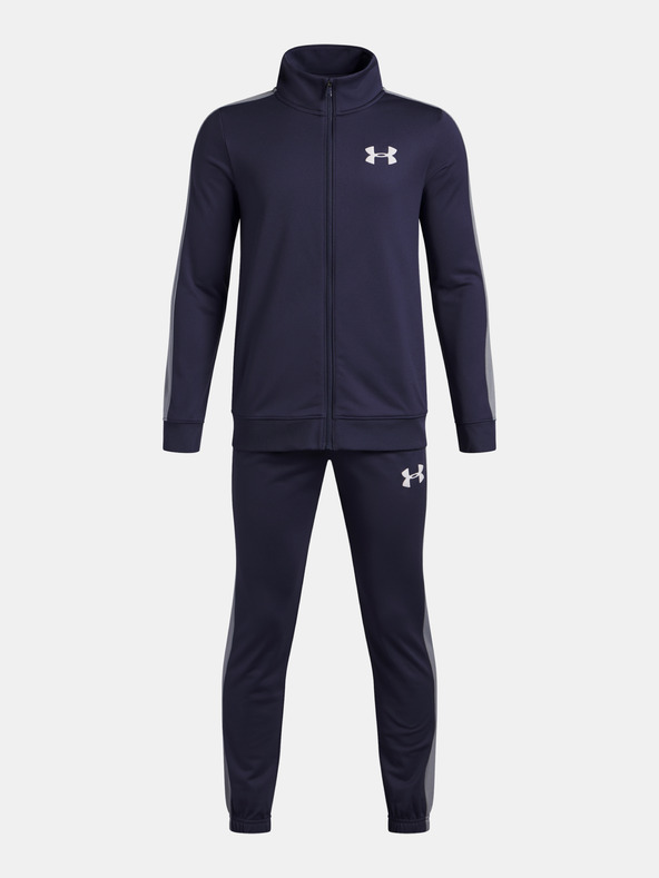 Under Armour Chlapčenská súprava Under Armour UA Rival Knit Track Suit-BLU