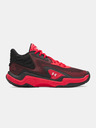 Under Armour Unisex topánky Under Armour UA Spawn 7 Mid-RED