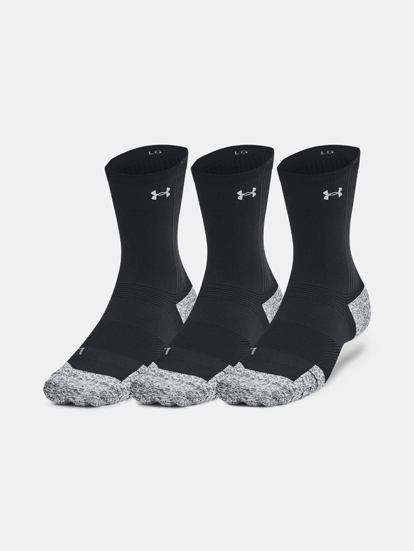Under Armour Unisexové ponožky Under Armour UA AD Run Cushion Crew (3 páry)