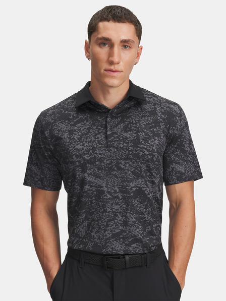 Under Armour Pánske tričko Under Armour UA Playoff 3.0 Printed Polo-BLK