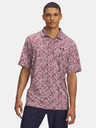 Under Armour Pánske tričko Under Armour UA Playoff 3.0 Printed Polo-PNK
