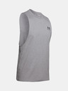 Under Armour Pánske tielko Under Armour UA LEFT CHEST CUT OFF TANK-GRY