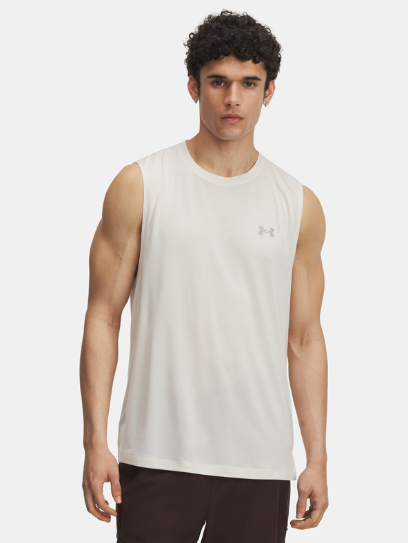 Under Armour Pánske tielko Under Armour UA TRAIL RUN LAUNCH TANK-BRN