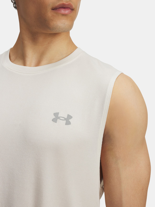 Under Armour Pánske tielko Under Armour UA TRAIL RUN LAUNCH TANK-BRN