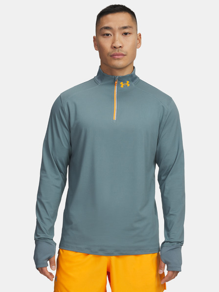 Under Armour Pánske tričko Under Armour UA LAUNCH PRO 1/4 ZIP-BLU