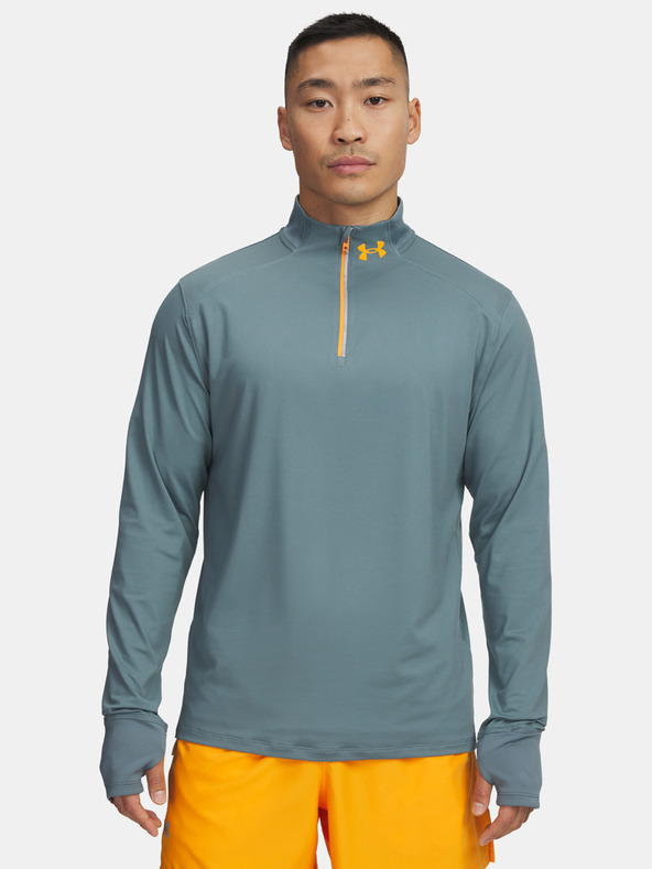 Under Armour Pánske tričko Under Armour UA LAUNCH PRO 1/4 ZIP-BLU