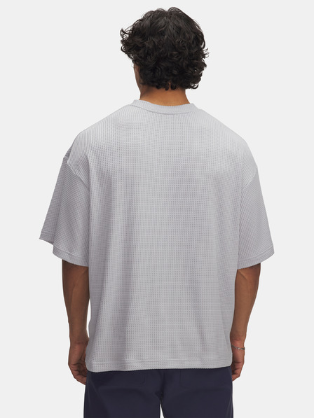 Under Armour Pánske tričko Under Armour UA Rival Waffle Crew-GRY