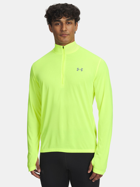 Under Armour Pánske tričko Under Armour UA LAUNCH 1/4 ZIP-YLW