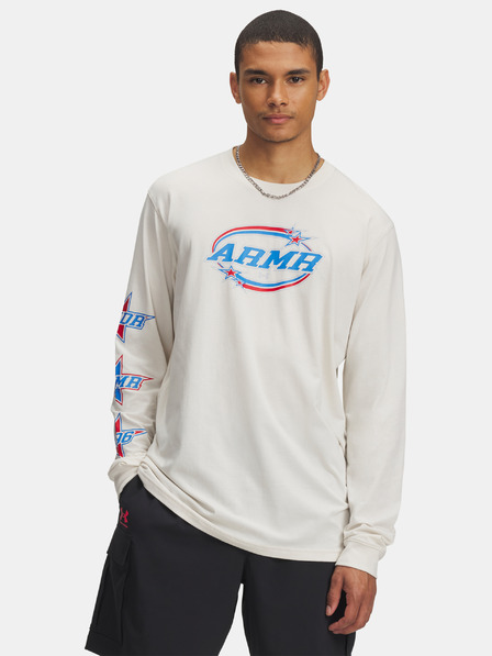 Under Armour Pánske tričko Under Armour UA 60/40S STACKED STARS LS-BRN