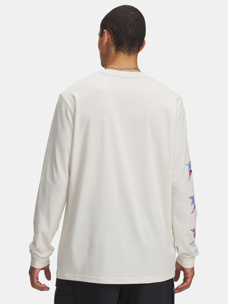 Under Armour Pánske tričko Under Armour UA 60/40S STACKED STARS LS-BRN
