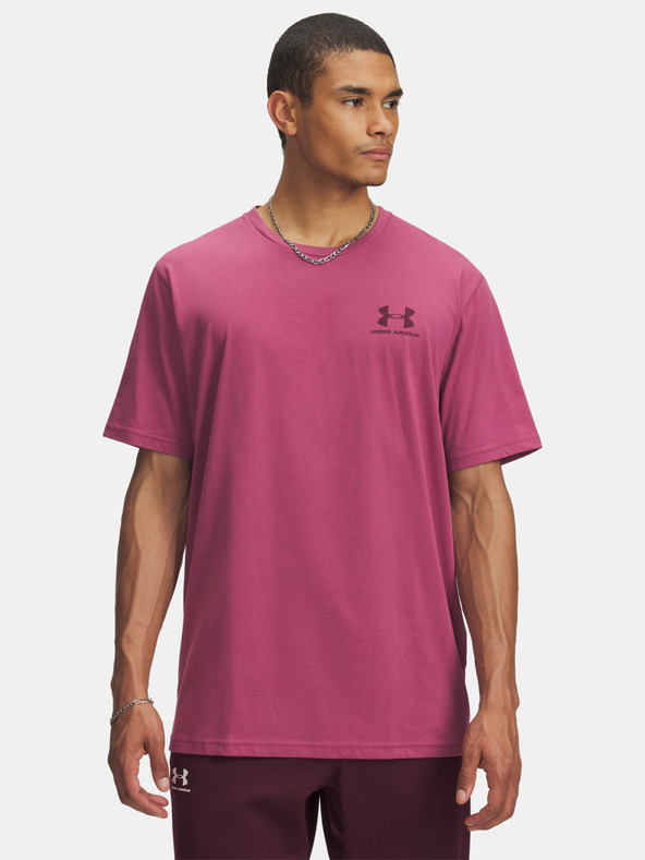 Under Armour Pánske tričko Under Armour UA M SPORTSTYLE LC SS-PNK