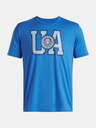 Under Armour Pánske tričko Under Armour UA COLLEGE CREST LOGO SS-BLU