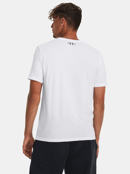 Under Armour Pánske tričko Under Armour UA CAMO CHEST STRIPE SS-WHT