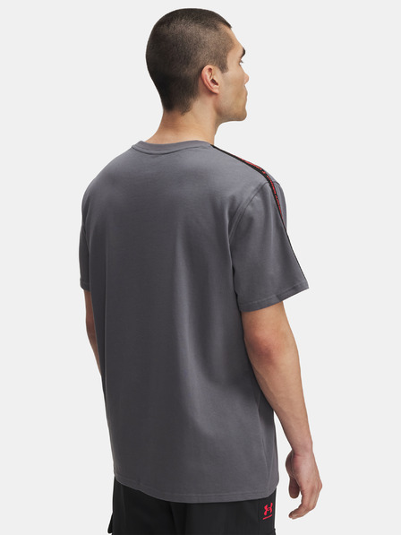 Under Armour Pánske tričko Under Armour UA Icon HWT Tee Taping-GRY