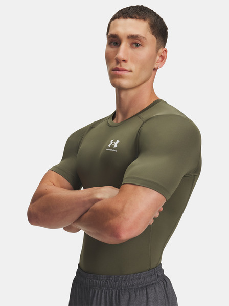 Under Armour Pánske tričko Under Armour UA HG Armour Comp SS-GRN