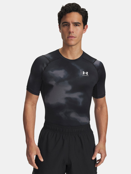 Under Armour Pánske tričko Under Armour UA HG Armour Printed SS-BLK
