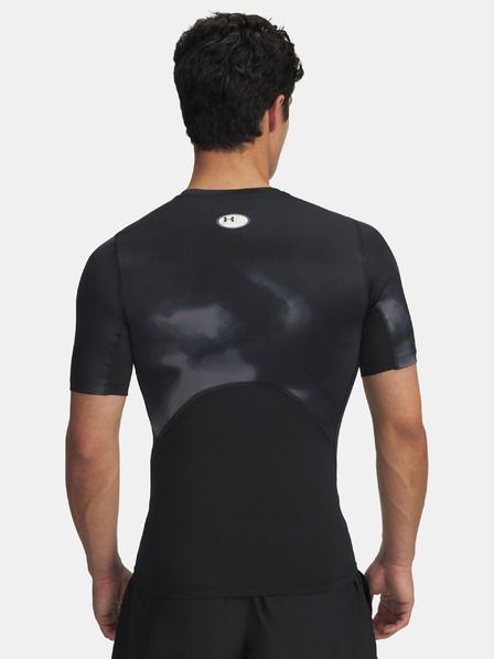 Under Armour Pánske tričko Under Armour UA HG Armour Printed SS-BLK