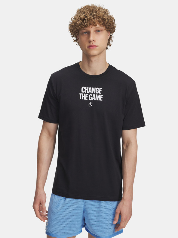 Under Armour Pánske tričko Under Armour Curry Playable Tee 1-BLK