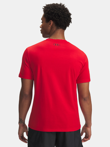 Under Armour Pánske tričko Under Armour UA GL FOUNDATION UPDATE SS-RED