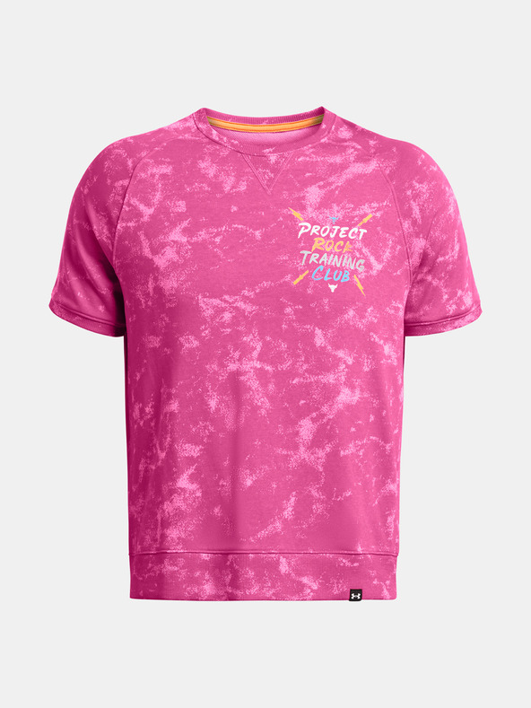 Under Armour Pánske tričko Under Armour Pjt Rck Q2 Terry AOP Crew