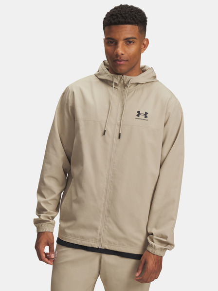 Under Armour Pánska bunda Under Armour UA Rival Wvn Windbreaker-BRN