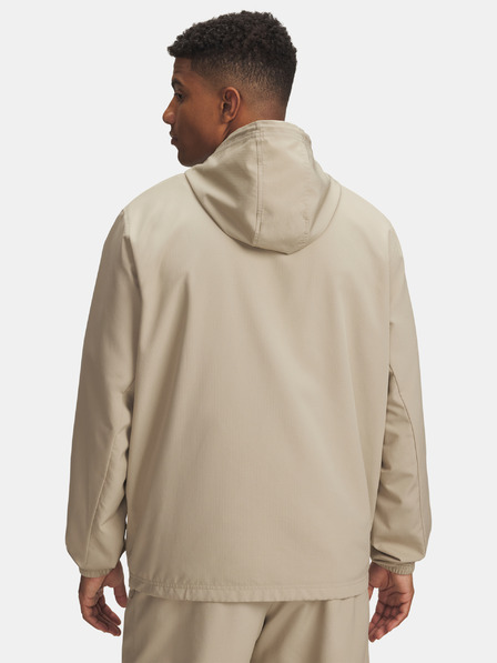 Under Armour Pánska bunda Under Armour UA Rival Wvn Windbreaker-BRN