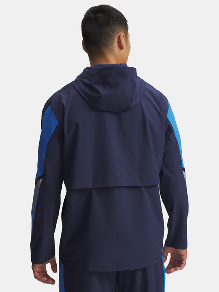 Under Armour Pánska bunda Under Armour UA Velociti Storm Hooded Jkt-BLU