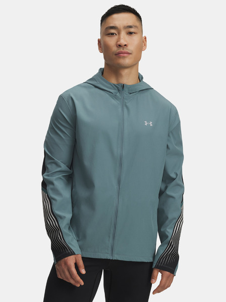 Under Armour Pánska bunda Under Armour UA Velociti Storm Hooded Jkt-BLU