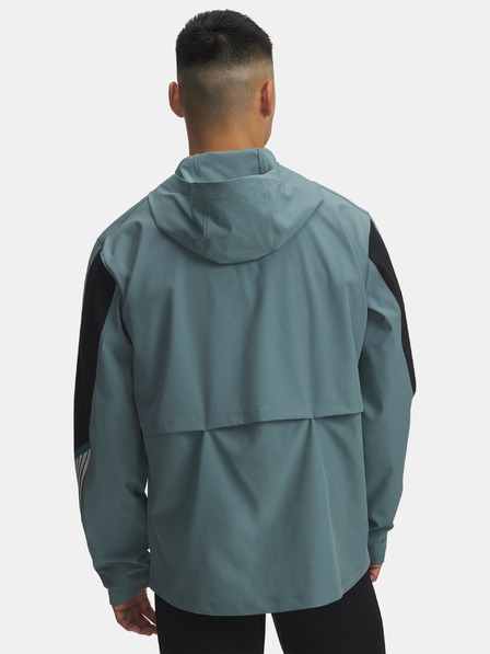 Under Armour Pánska bunda Under Armour UA Velociti Storm Hooded Jkt-BLU