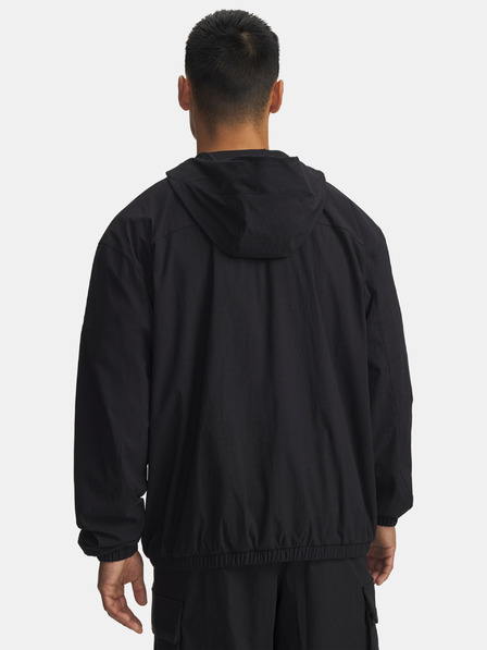 Under Armour Pánska bunda Under Armour UA Unstoppable Txt Woven Jkt-BLK