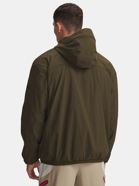 Under Armour Pánska bunda Under Armour UA Unstoppable Txt Woven Jkt-GRN