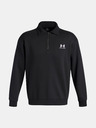 Under Armour Pánska bunda Under Armour UA Icon Flc Collar 1/4 Zip-BLK