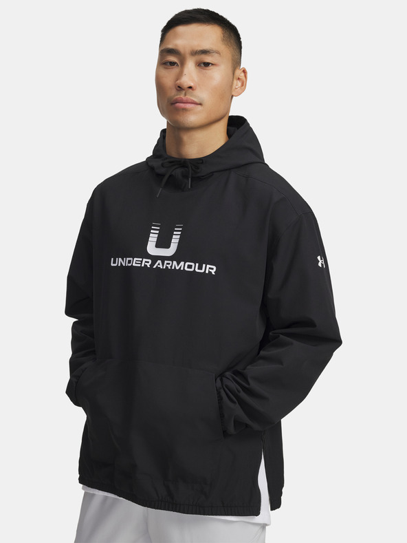Under Armour Pánska mikina Under Armour UA Unstoppable Wvn Hoodie-BLK