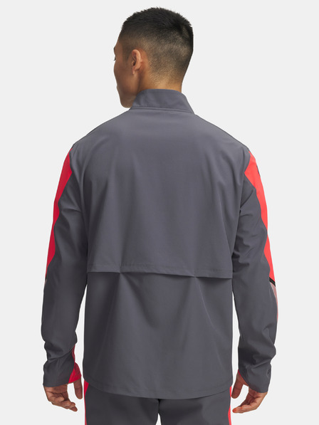 Under Armour Pánska bunda Under Armour UA Velociti Storm Jacket-GRY
