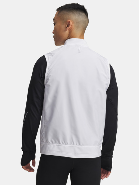 Under Armour Pánska vesta Under Armour UA Launch Insulated Vest-WHT