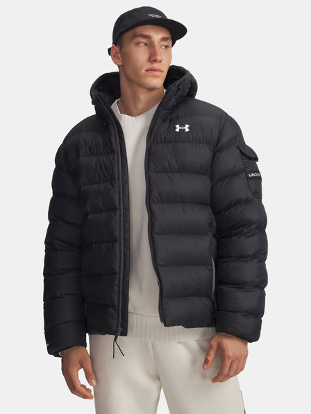 Under Armour Pánska bunda Under Armour UA Sportswear Puff Jkt-BLK